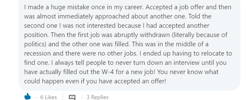 how to turn down or decline a job offer - mistake to avoid